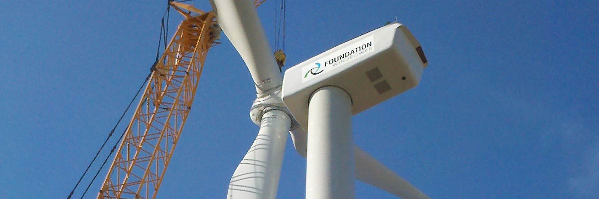foundation windpower wind turbine